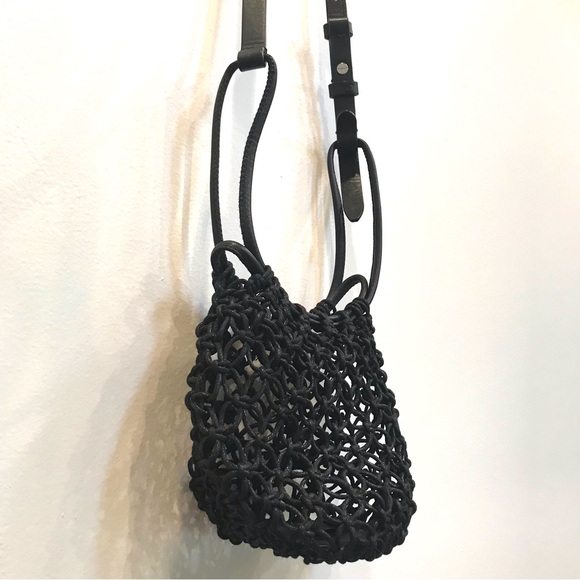 🖤Rebecca Minkoff Micro Macrame Pouch Crossbody (NWOT!) RARE!!🖤 - Picture 7 of 9